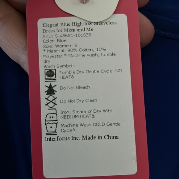 PatPat Navy High Low Dress - Picture 4 of 4